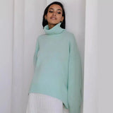 Sueter Tejido Pulover Mujer Casual Elegante Abrigo Varios Colores