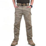Pantalones joggins tácticos para hombre. Pantalones Cargo con múltiples bolsillos.