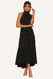 Vestido largo lunares. Vestidos casuales para mujer.