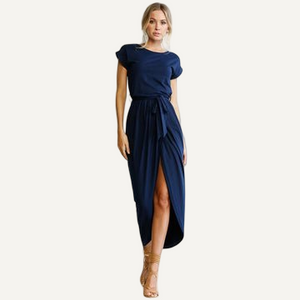 Vestido Largo Mujer  Manga Corta Verano Playa Millefiori