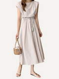 Vestido Oversize Manga corta. Vestido Algodón para mujer.