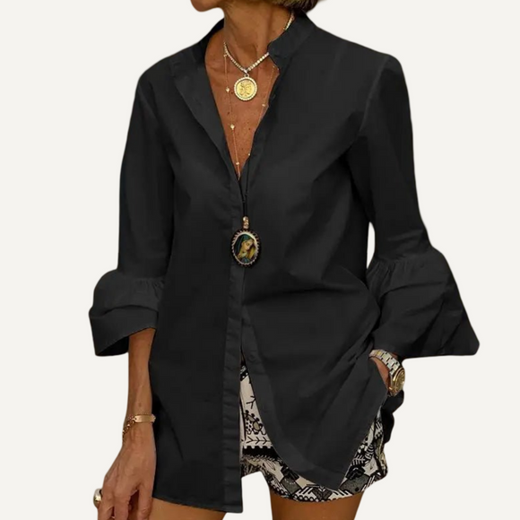 Blusa Mujer Manga Larga Primavera Verano Sexy Casual Formal