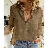 Camisa Lino Algodón (58% OFF) PROMO LIMITADA!