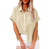 Camisa Larga Loof Lino Loose Mujer (42% off) SOLO X 48HS