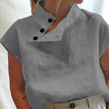 Camisa Blusa Loof Lino Loose (52% off - Sólo 48hs!)