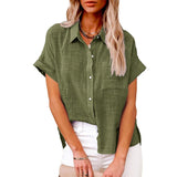 Camisa Larga Loof Lino Loose Mujer (42% off) SOLO X 48HS
