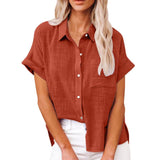Camisa Larga Loof Lino Loose Mujer (42% off) SOLO X 48HS