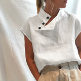 Camisa Blusa Loof Lino Loose (52% off - Sólo 48hs!)