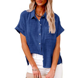 Camisa Larga Loof Lino Loose Mujer (42% off) SOLO X 48HS