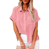 Camisa Larga Loof Lino Loose Mujer (42% off) SOLO X 48HS