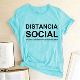 (50% off sólo hay 50) Camiseta Playera Polera Distancia Social