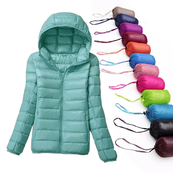 Chaqueta Campera Pluma Casaca Pluma Mujer - (50% OFF) PROMO LIMITADA!