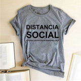 (50% off sólo hay 50) Camiseta Playera Polera Distancia Social