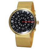 2019 Futurista Creativo Reloj Pulsera Hombre Caballero Acero Unisex Mujer Dama Cuarzo