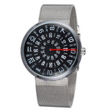 2019 Futurista Creativo Reloj Pulsera Hombre Caballero Acero Unisex Mujer Dama Cuarzo