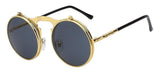 80% OFF !! Lentes de Sol Anteojos Gafas Hombres Ronda Vintage Hombres Fashion UV400