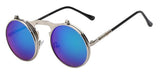 80% OFF !! Lentes de Sol Anteojos Gafas Hombres Ronda Vintage Hombres Fashion UV400