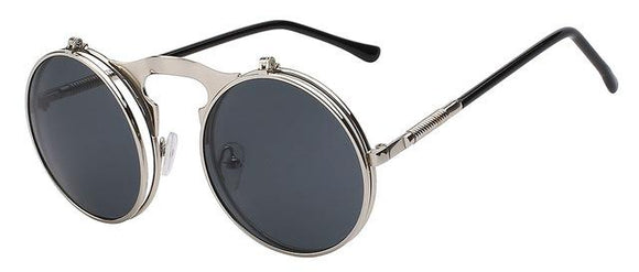 80% OFF !! Lentes de Sol Anteojos Gafas Hombres Ronda Vintage Hombres Fashion UV400