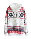 2018 Sueter Mujer Otoño Impreso Con Capucha Pullover