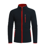 Campera Zipper Cardigan Hombre Solid Chándal Moda Masculino Con Capucha Sudadera Tour