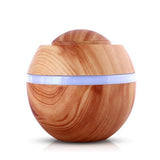 500ml USB Humidificador Ultrasonico LED 7 Cambia de Color Difusor de Aceite Esencias Aroma Aire