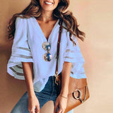 BLUSA LIGERA HOLGADA VERANO MUJER DAMA CAMISA VARIOS COLORES